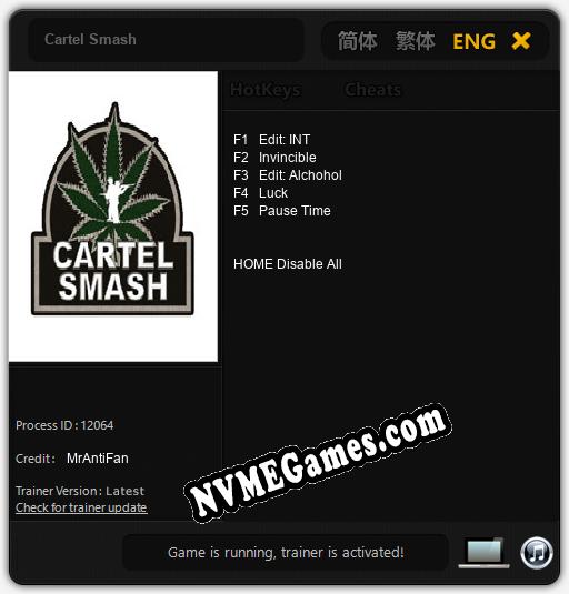 Cartel Smash: Treinador (V1.0.23)