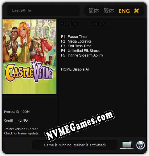 CastleVille: Cheats, Trainer +5 [FLiNG]