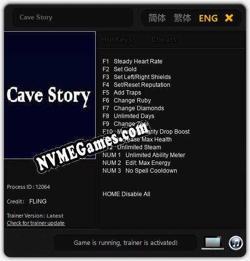 Cave Story: Cheats, Trainer +15 [FLiNG]