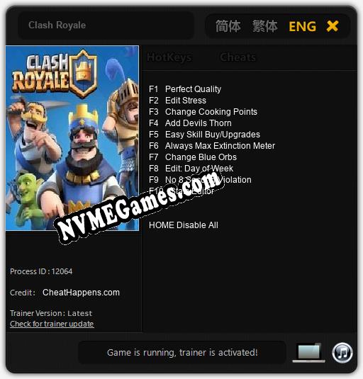 Clash Royale: Treinador (V1.0.86)