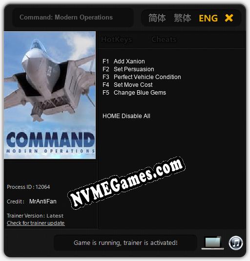 Command: Modern Operations: Trainer +5 [v1.7]