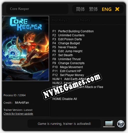 Core Keeper: Cheats, Trainer +15 [MrAntiFan]