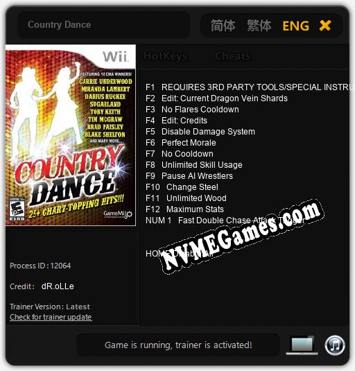 Country Dance: Treinador (V1.0.15)