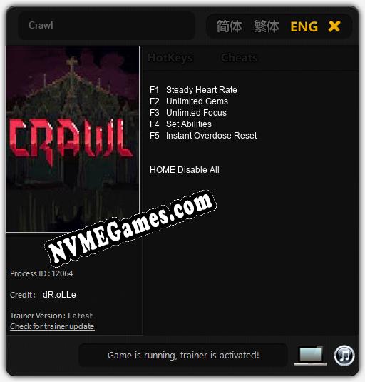 Crawl: Trainer +5 [v1.3]