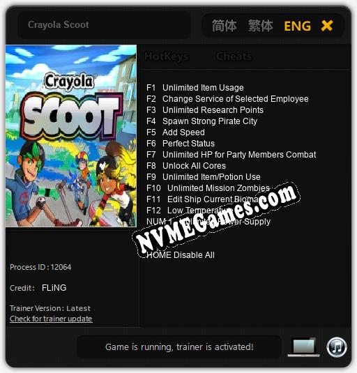 Crayola Scoot: Treinador (V1.0.5)