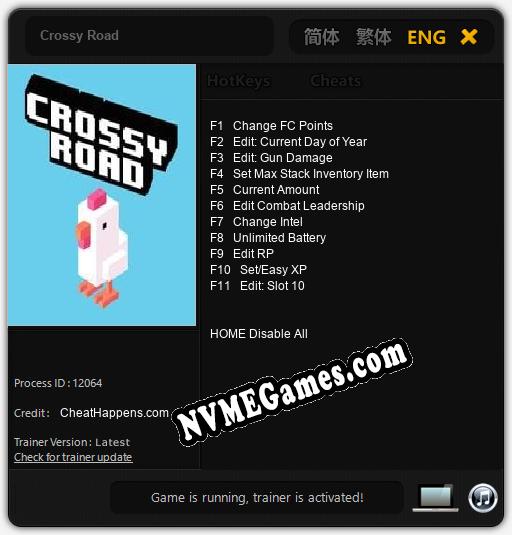 Crossy Road: Treinador (V1.0.45)