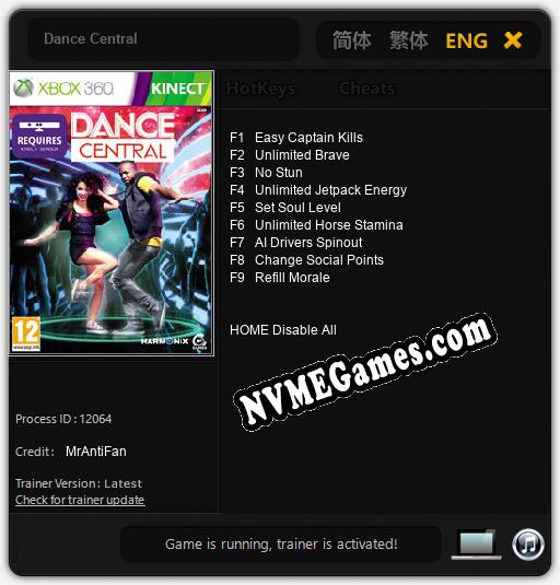 Dance Central: Treinador (V1.0.94)