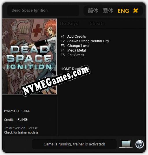 Dead Space Ignition: Cheats, Trainer +5 [FLiNG]