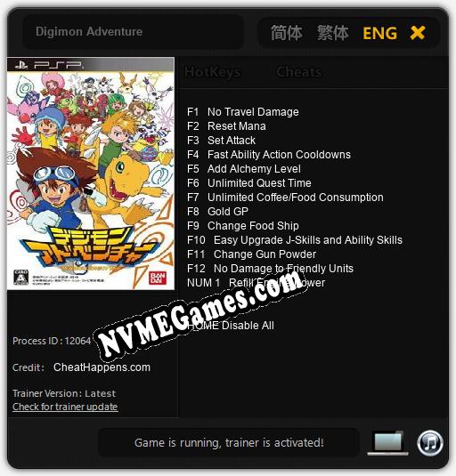 Digimon Adventure: Treinador (V1.0.1)