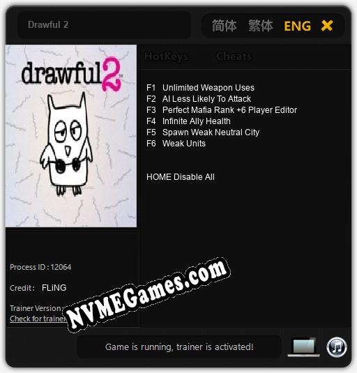 Treinador liberado para Drawful 2 [v1.0.9]