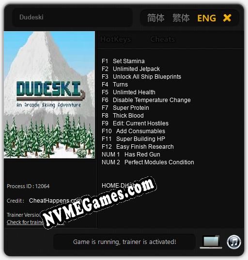 Dudeski: Treinador (V1.0.86)