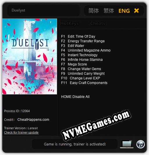 Duelyst: Trainer +11 [v1.2]