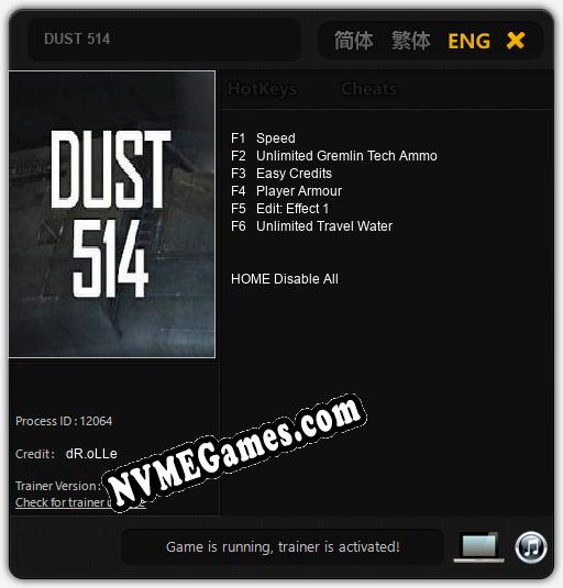 DUST 514: Treinador (V1.0.80)