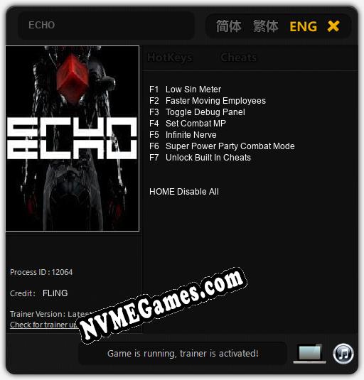 ECHO: Treinador (V1.0.13)