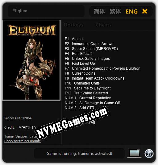 Eligium: Treinador (V1.0.92)