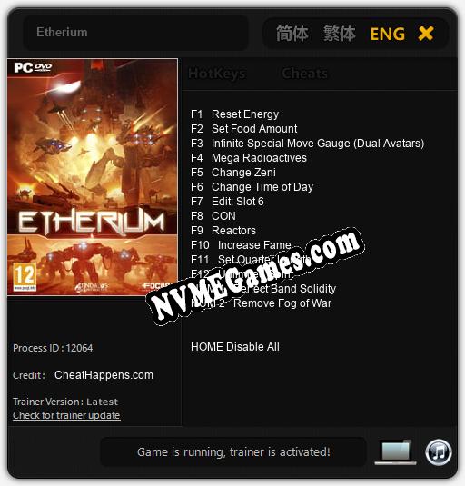 Etherium: Trainer +14 [v1.9]