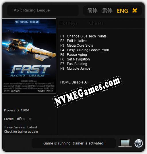 FAST: Racing League: Treinador (V1.0.63)