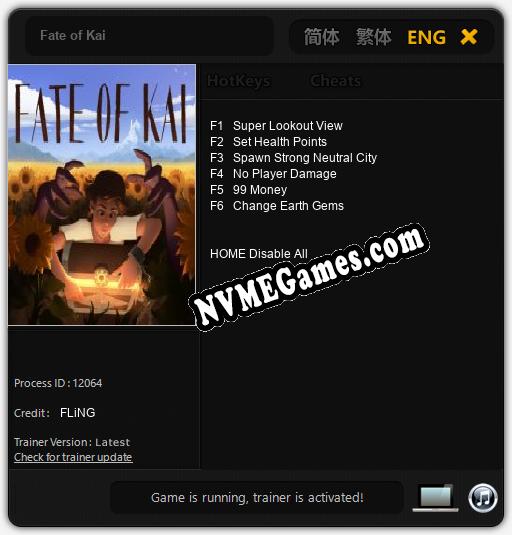 Fate of Kai: Trainer +6 [v1.5]