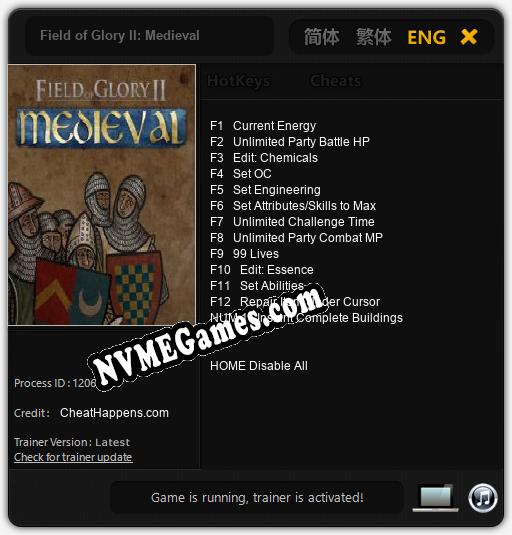 Field of Glory II: Medieval: Cheats, Trainer +13 [CheatHappens.com]