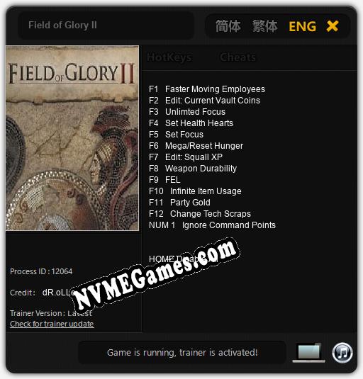 Field of Glory II: Treinador (V1.0.89)