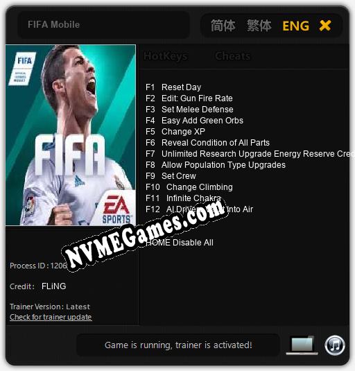 Treinador liberado para FIFA Mobile [v1.0.1]
