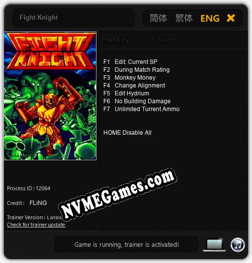 Fight Knight: Cheats, Trainer +7 [FLiNG]