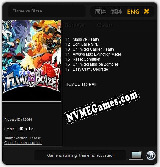 Flame vs Blaze: Treinador (V1.0.7)