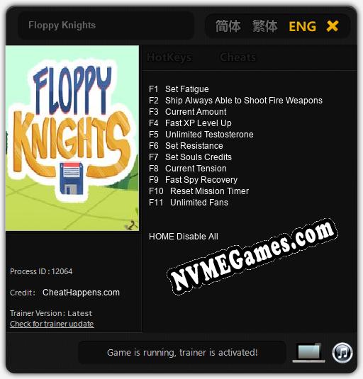 Treinador liberado para Floppy Knights [v1.0.8]