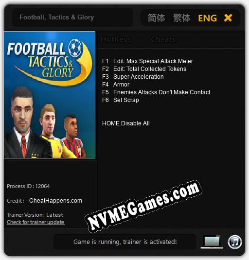 Football, Tactics & Glory: Treinador (V1.0.28)