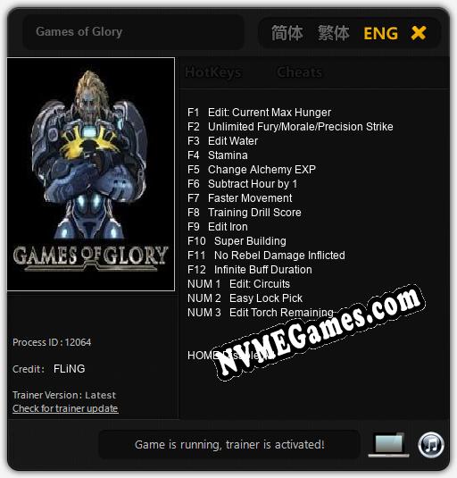 Games of Glory: Treinador (V1.0.73)