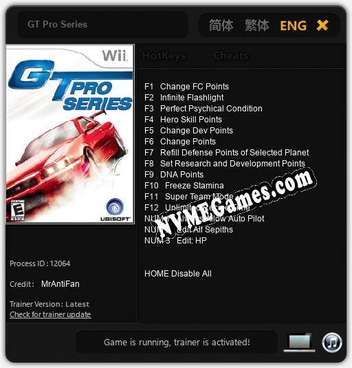 GT Pro Series: Treinador (V1.0.54)