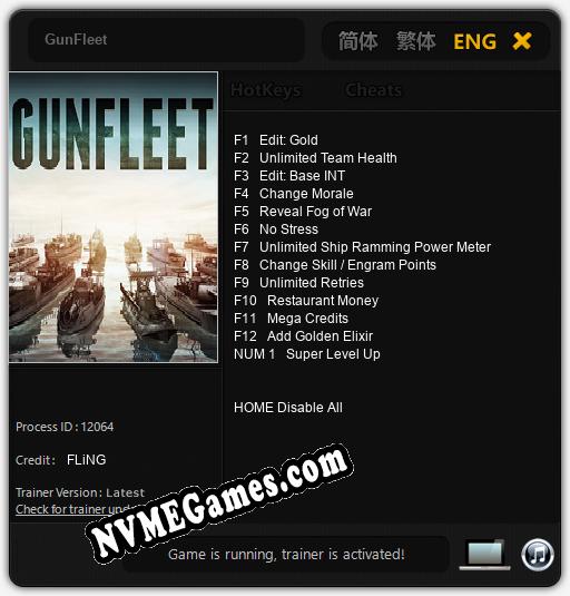 GunFleet: Cheats, Trainer +13 [FLiNG]