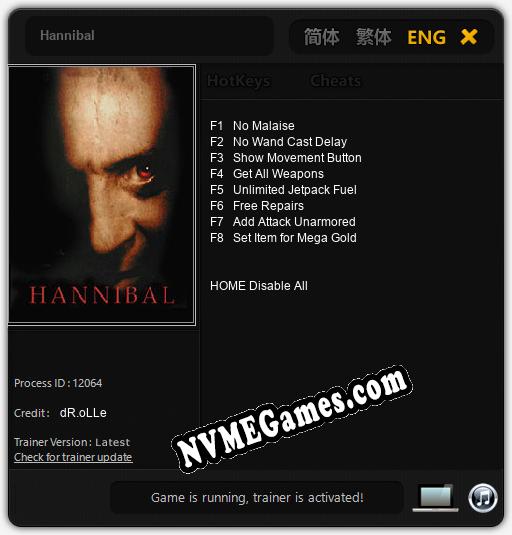 Hannibal: Treinador (V1.0.88)