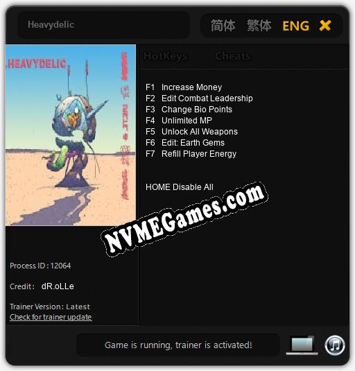 Heavydelic: Treinador (V1.0.17)