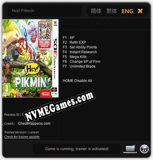 Hey! Pikmin: Treinador (V1.0.39)