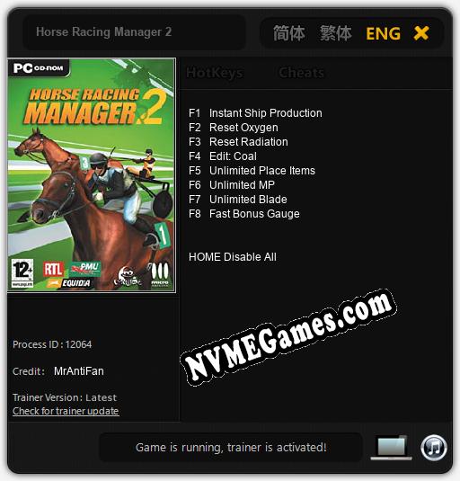 Horse Racing Manager 2: Treinador (V1.0.63)