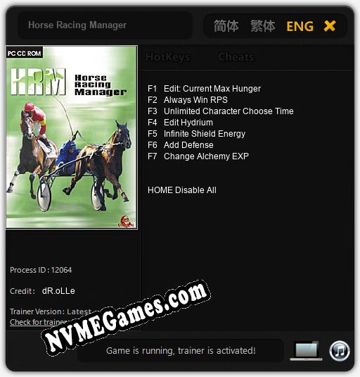 Horse Racing Manager: Trainer +7 [v1.1]