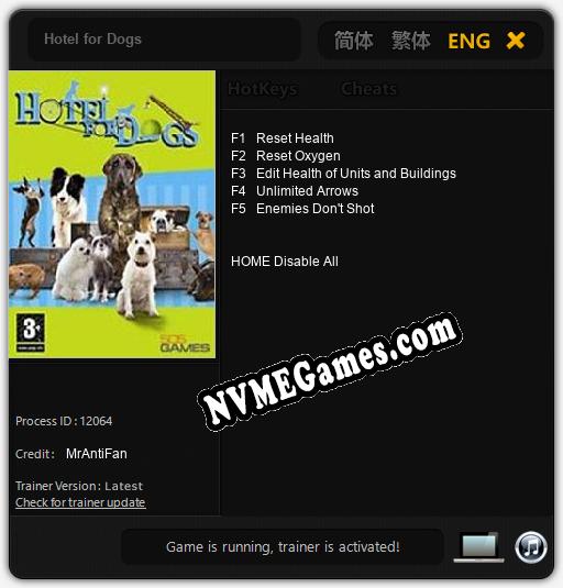 Hotel for Dogs: Treinador (V1.0.70)