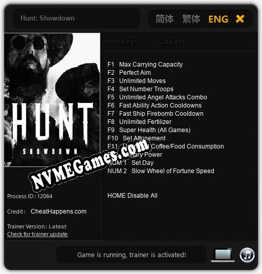 Hunt: Showdown: Cheats, Trainer +14 [CheatHappens.com]