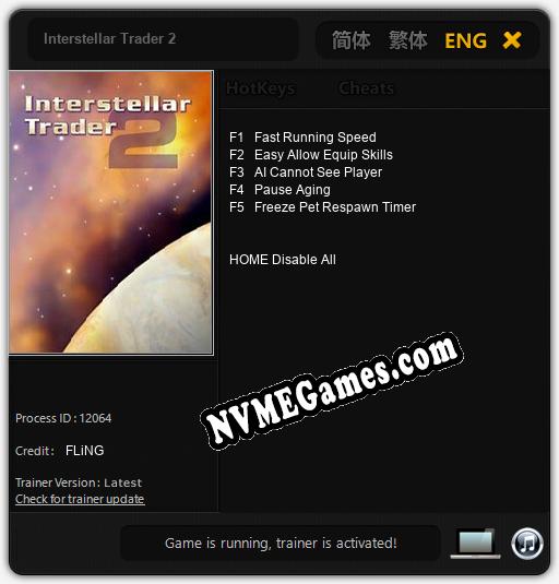 Interstellar Trader 2: Cheats, Trainer +5 [FLiNG]