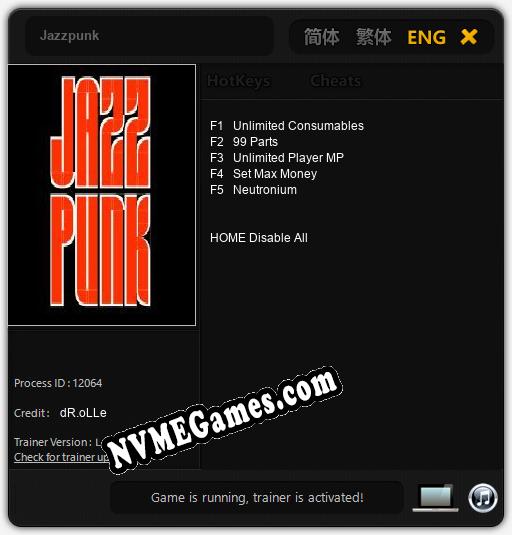 Jazzpunk: Treinador (V1.0.86)