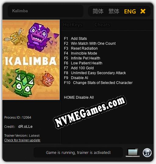 Kalimba: Treinador (V1.0.77)