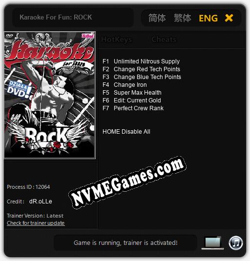 Karaoke For Fun: ROCK: Treinador (V1.0.96)