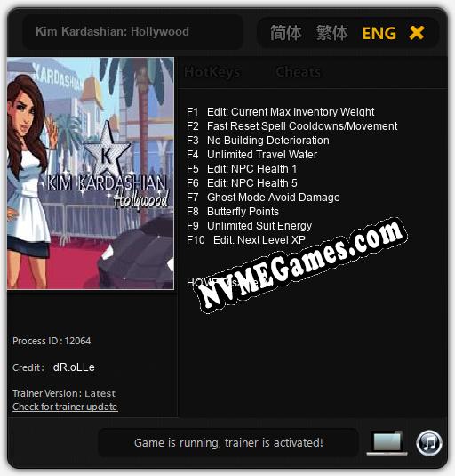 Kim Kardashian: Hollywood: Treinador (V1.0.29)