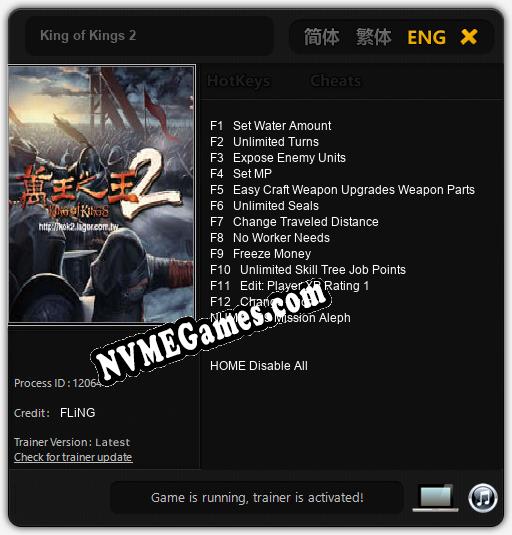 King of Kings 2: Treinador (V1.0.97)