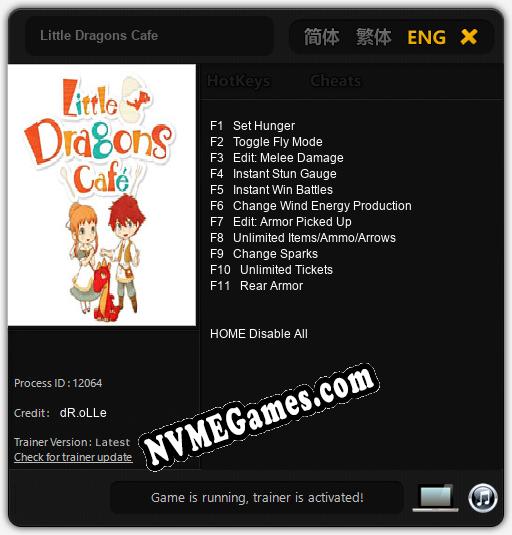 Little Dragons Cafe: Treinador (V1.0.9)