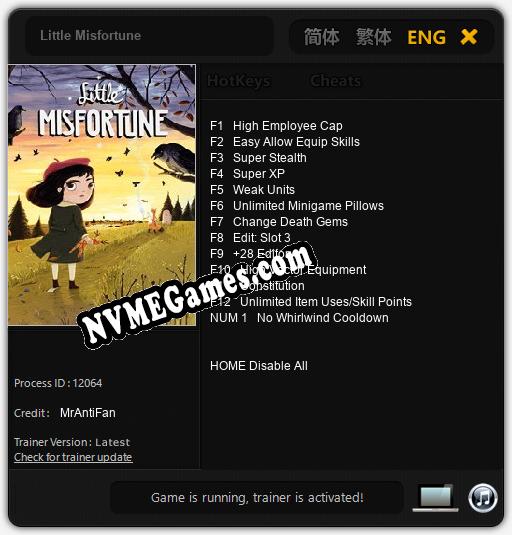 Little Misfortune: Treinador (V1.0.41)