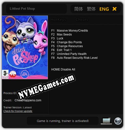 Treinador liberado para Littlest Pet Shop [v1.0.4]