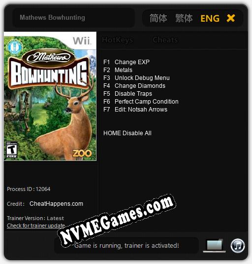 Mathews Bowhunting: Treinador (V1.0.79)