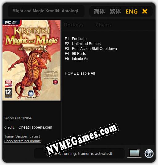 Might and Magic Kroniki: Antologia: Cheats, Trainer +5 [CheatHappens.com]